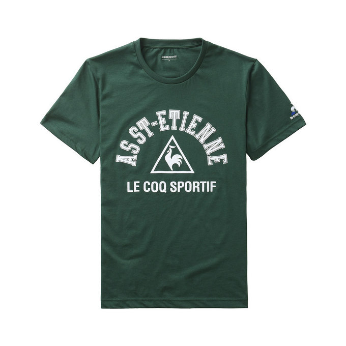 Le Coq Sportif Fanwear Tee As Saint Etienne Pine Grove T-Shirts Manches Courtes Homme